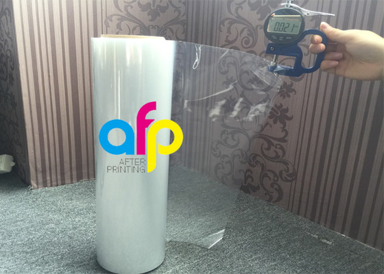 19 Mic / 21 Mic Poliolefin Shrink Film 200 - 1600mm Rulo Genişliği Düzgün Doku