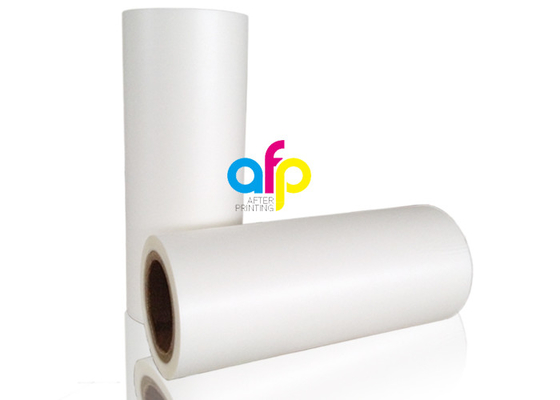 Yüksek Dereceli Mat Film Laminasyon, Kağıt / Karton İçin Beyaz Bopp Termal Film