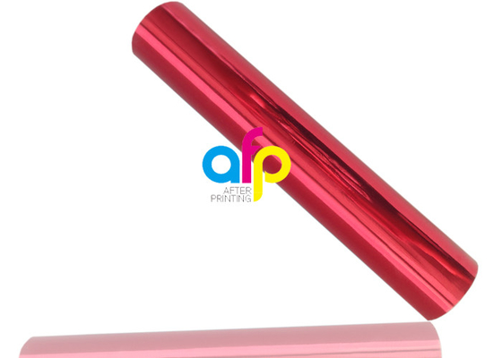 Premium Yıkanabilir Holografik Folyo Kağıdı Ruloları Tekstil / Konfeksiyon Elbisesi