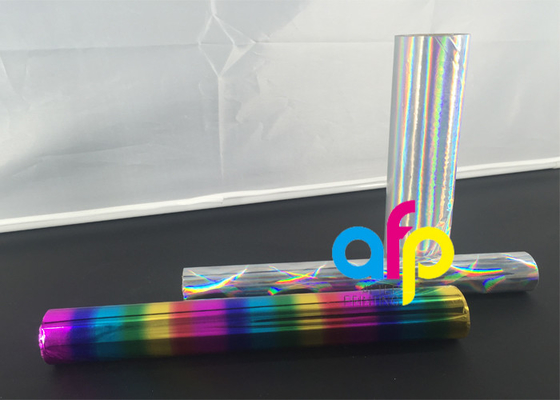 Renkli Lazer Holografik Folyo, ISO9001 Onay Sıcak Folyo Damgalama için Rulolar