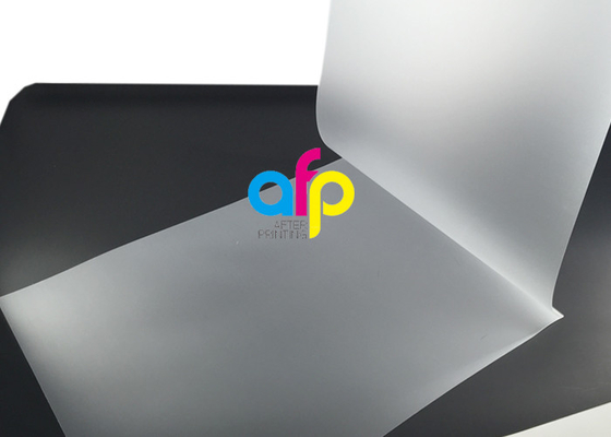 Belgeler için A4 PET Polyester Termal Laminasyon Plastik Torba Filmi 80 350 Mikron