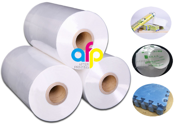 Popüler Poliolefin Shrink Film Tüpü / Kol Film 800 - 1600m Rulo Uzunluğu