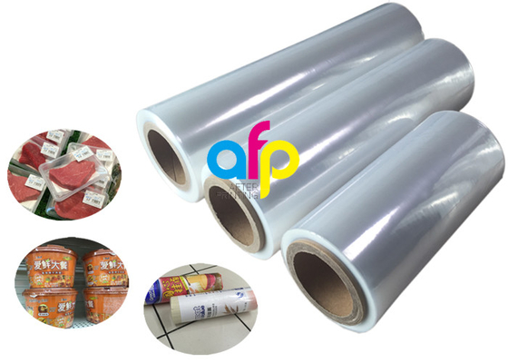 Paket Polyolefin Shrink Wrap Tüp Film, Neme Dayanıklı Orta Katlamalı Shrink Film