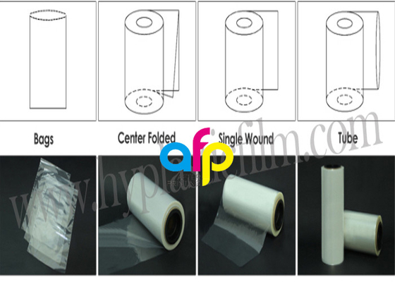 Yüksek Performanslı Pof Shrink Film, Yumuşak Şeffaf Shrink Wrap Film Ruloları