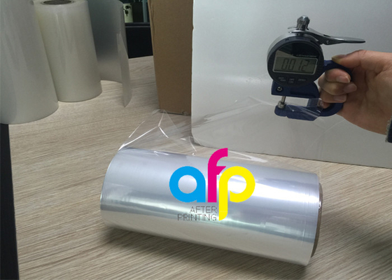 19 Mic / 21 Mic Poliolefin Shrink Film 200 - 1600mm Rulo Genişliği Düzgün Doku