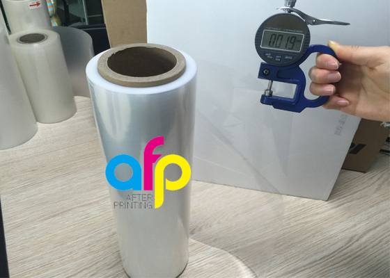 19 Mic / 21 Mic Poliolefin Shrink Film 200 - 1600mm Rulo Genişliği Düzgün Doku