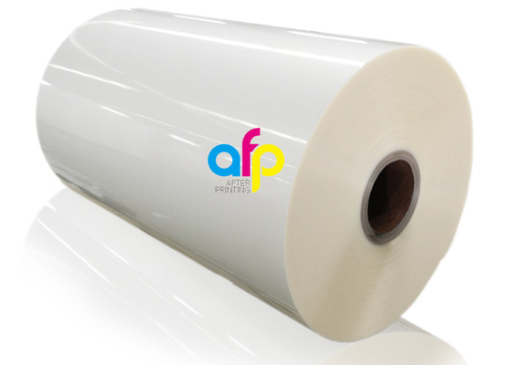 Parlak Laminasyon Rulo Filmi, 24 Mikron BOPP Laminasyon Filmi 445mm * 3000m Rulo