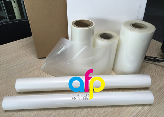 Şeffaf PET Tabanlı BOPP Termal Film, Çizilmeye Dayanıklı Polyester Laminasyon Filmi