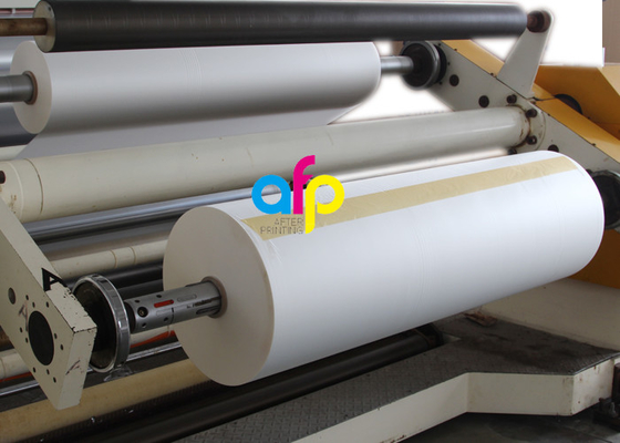 Yumuşak BOPP Termal Laminasyon Filmi, Mat BOPP Kuru Silme Laminat Filmi