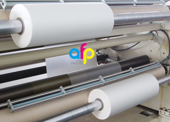 27 Mikron Mat Laminasyon Filmi Ruloları 700mm * 3000m / Özel Rulo Boyutu