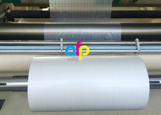 Özel Holografik Pet Film, Mükemmel Lazer Tasarımları Plastik Ambalaj Filmi