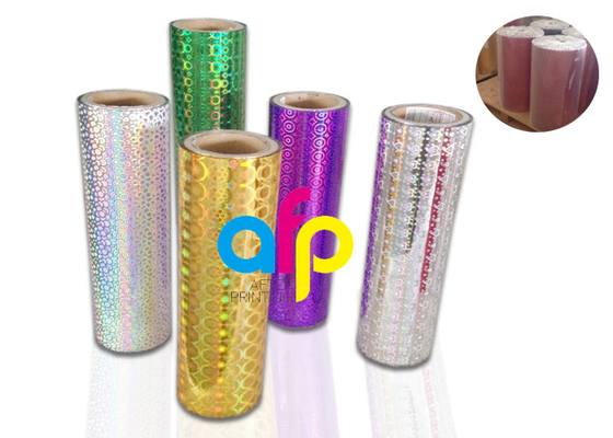 Özel Holografik Pet Film, Mükemmel Lazer Tasarımları Plastik Ambalaj Filmi