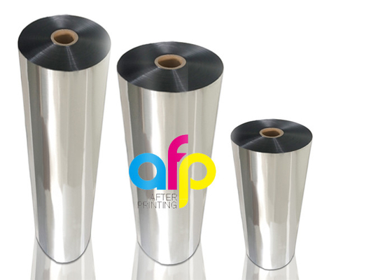 PET Malzeme Metalize Polyester Film Şeridi 17 Mic - 25 Mic Kalınlığı