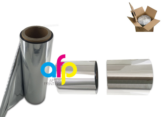 22 Mic PET Metalize Film, Laminasyon / Baskı SGS Onayı PET Plastik Film