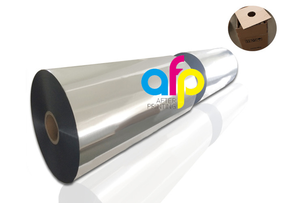 Kağıt Laminasyon için PET Metalize Polyester Film Termal Laminasyon Filmi