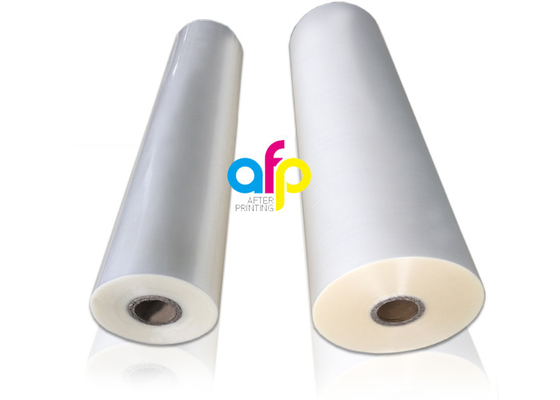 Özel Boyut Parlak / Mat Laminasyon Rulo, Plastik Şeffaf Laminat Rulo
