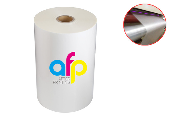 Yumuşak BOPP Termal Laminasyon Filmi, Mat BOPP Kuru Silme Laminat Filmi