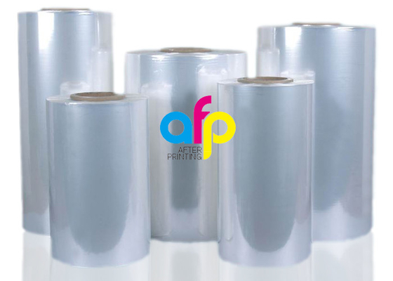 Shrink Tipi POF Plastik Film Rulosu Neme Dayanıklı 12,5 mikron 15 mikron