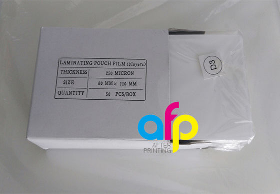 3 katmanlı PET Pocket Laminating Film