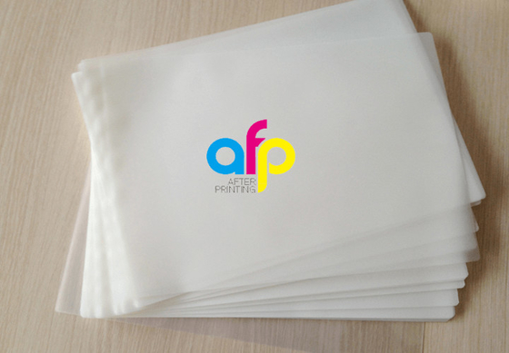 Mat Görünüm Pet Polyester Kılıfı Laminasyon Filmi Belge Fotoğraf Menüsü Laminasyonunda