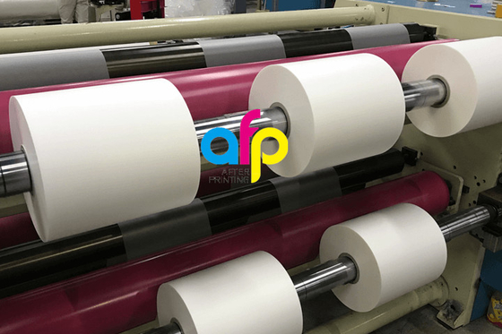 Profesyonel Mat Laminasyon Filmi Rulo 381mm * 2000m BOPP Malzemesi