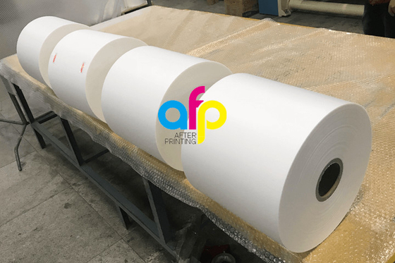 BOPP EVA Kuru Mat Laminasyon Rulo Laminasyon ve Baskı İçin Yumuşak