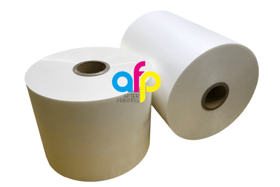 Profesyonel Mat Laminasyon Filmi Rulo 381mm * 2000m BOPP Malzemesi