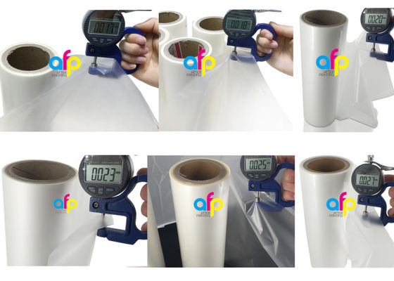 30mikron parlak BOPP Termal Lamine Film