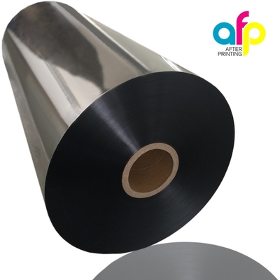 Ofset Baskı için Kimyasal İşlem Görmüş Polyester Metalize Termal Laminat Film