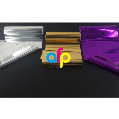 Su Transferi Çift Taraflı Sıcak Yaldız Folyo